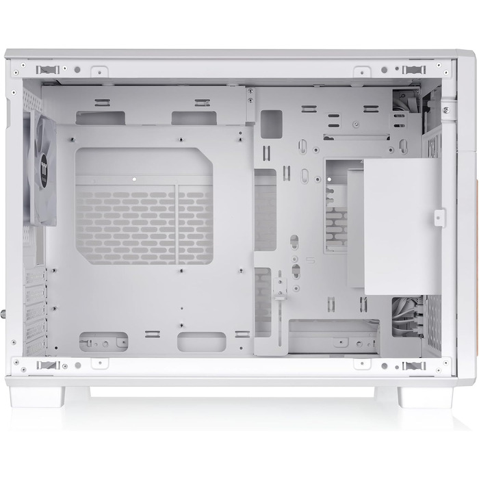 Корпус для ПК Thermaltake TR200 WS Micro-ATX/Mini-ITX, білий, підтримка СРО 360мм, 7 вентиляторів, USB-C