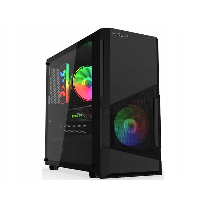 Корпус для ПК Krux Cosmo Midi Tower, сірий