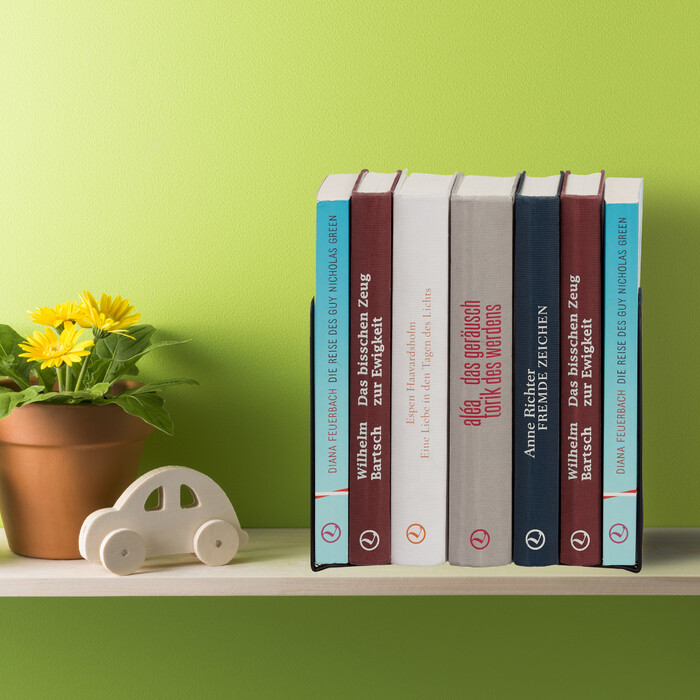 Relaxdays Bookends - Set of 2