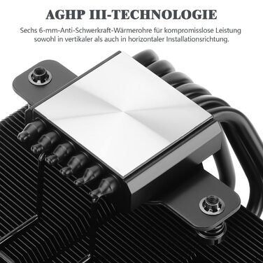 Thermalright SI-100 Black: Повітряний кулер для CPU з 6 теплових трубок та тихим вентилятором TL-E12B PWM