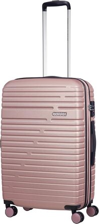 Валіза American Tourister Aero Racer Spinner 68 см, розширювана, 75.5 л, рожевий, легка, на 4 колесах