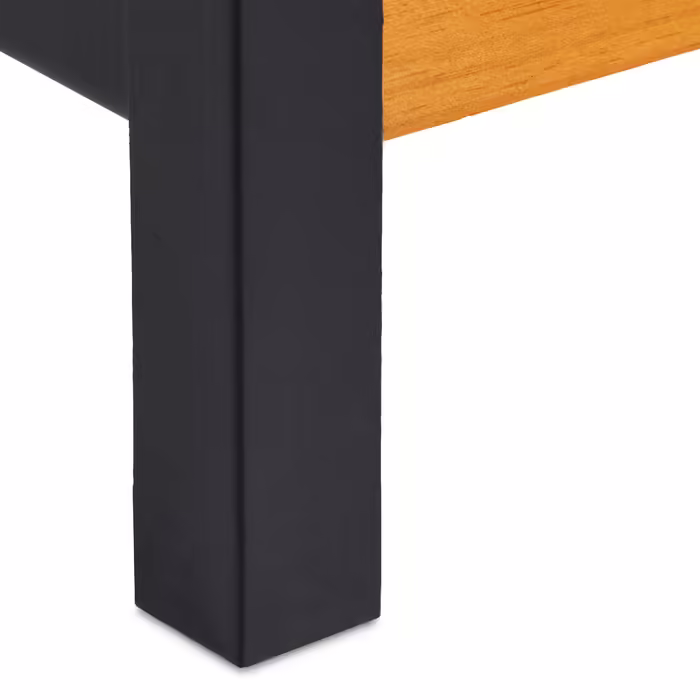 Relaxdays Wooden Raised Garden Bed, Narrow