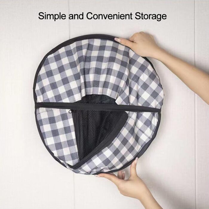 Розкладний вольєр для тварин, переносна переносна клітка для цуценят, собак, кошенят та котів, для використання в приміщенні та на вулиці, Pop-Up, розмір M, синій вольєр