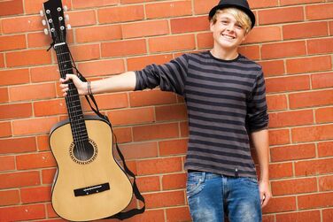 Акустична гітара Lexibook K2200: 36'', дерево, нейлонові струни, з чохлом та інструкцією