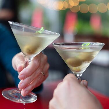 Набір склянок для коктейлів ParaCity (4 шт.), 180 мл: Мартіні, Маргарита, вечірка, кейтеринг
