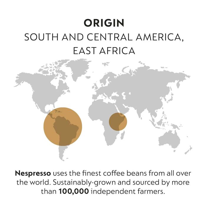 Капсули для Nespresso: 50 шт. (Volluto, Roma, Cosy, Vivalto Lungo, Arpeggio)