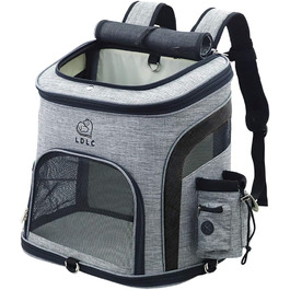 Рюкзак для вигулу домашніх тварин HYZH, 40x37x28 см, для собак та котів, дихаючий, складний, стильний