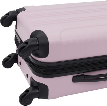 Валіза Travelers Club Chicago Hardside Spinner, розширювана, блакитно-зелений колір, 20 дюймів