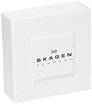 Чоловічий браслет Skagen з нержавіючої сталі, шкіри або перлів з карабінним замком Silver