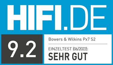 Навушники Bowers & Wilkins PX7 S2: Bluetooth, активне шумозаглушення, Qualcomm aptX™ Adaptive, 30 годин, 6 мікрофонів (Чорний)