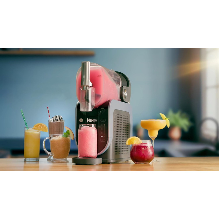 Машина для приготування смузі Ninja SLUSHi FS301EU: смузі, коктейлі, фраппе, молочні коктейлі, заморожений сік