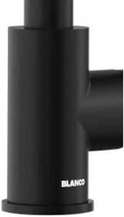 Кухонний змішувач BLANCO MILA чорного матового кольору, високого тиску, з висувним виливом та керамічною картриджі