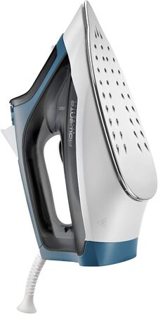 Праска Rowenta Effective з парою, 2200 Вт, 110 гр/хв, нержавіюча сталь, блакитна