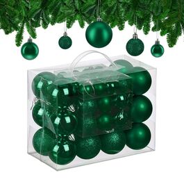 Relaxdays Set of 50 Christmas Baubles