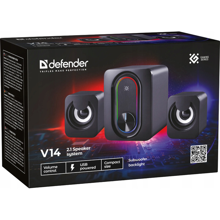 Комп'ютерні колонки 2.1 з LED-підсвіткою, USB, 11 Вт, Bluetooth