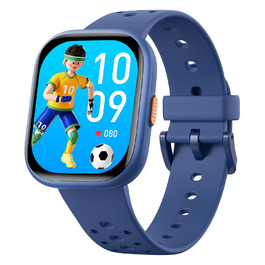 Дитячий розумний годинник Kinder Smartwatch для дівчаток та хлопчиків, водонепроникний (IP68), фітнес-трекер з пульсометром, монітором сну, іграми-пазлами та додатком, подарунок для підлітків 6+ (блакитний)