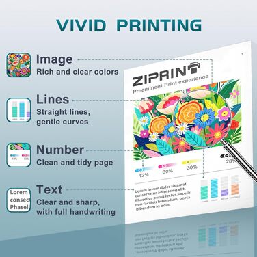 Комплект картриджів ZIPRINT 302 XL для принтерів HP Envy 4520, 4524, 4525, DeskJet 2130, 3630, 3636, Officejet 3830, 3831, 5230 (чорний та кольоровий, 2 шт.)
