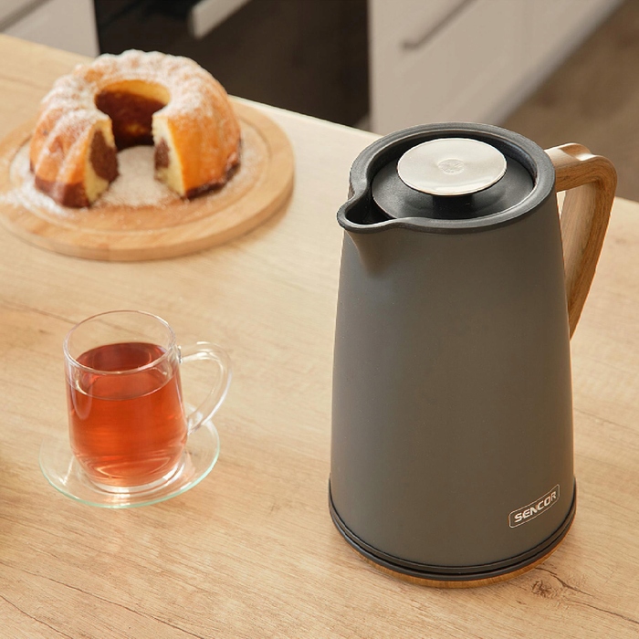 Електричний чайник Sencor SWK 2727MB, 2250 Вт, 1,7 л, бежево-коричневий