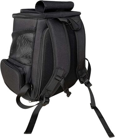 Розширюваний рюкзак для домашніх тварин One for Pets для котів та собак, чорний колір