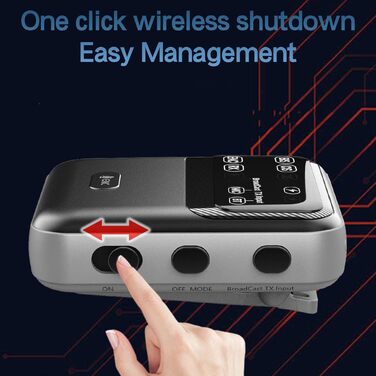 Bluetooth 6.0 адаптер Bewinner 2 в 1: приймач та передавач, бездротовий адаптер 3.5 мм з ENC, LC3, AAC, SBC для дому, навчання та зустрічей, 20 годин роботи