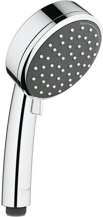 Grohe Vitalio Comfort 100 Handshower with 2 Spray Patterns Chrome 26397000 With Water-Saving Function