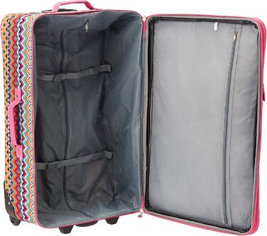 Набір валіз Rockland Escape Softside, 4 шт. (14/19/24/28 дюймів), племінний стиль