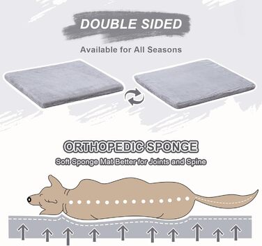 Будка для собак Jiupety, XL, 51x46x46 см, сіра - затишна лежанка для собак вагою 7-14 кг