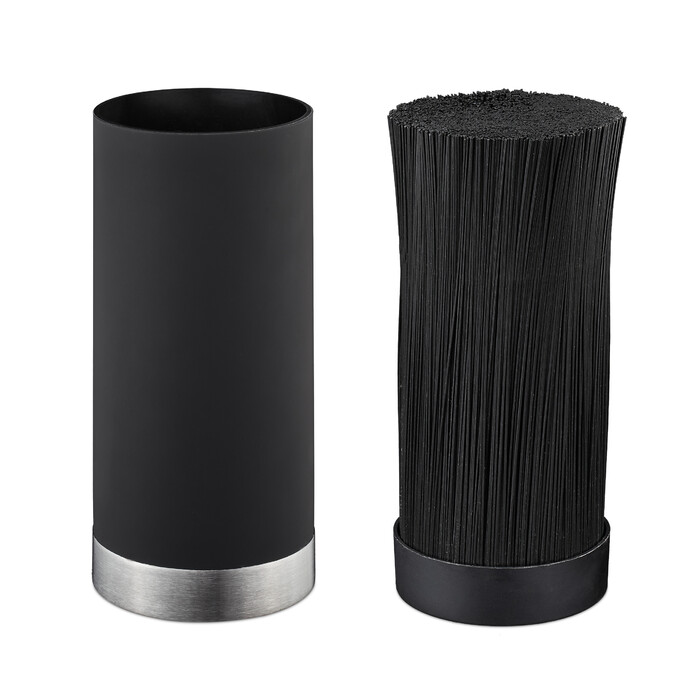 Relaxdays Knife Block Round