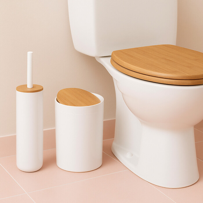 Relaxdays 7-Piece Bathroom Set