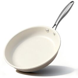 Пательня керамічна 24 см з антипригарним покриттям, індукція, духовка, посудомийна машина, алюміній, не містить PFAS, PFOA, PTFE