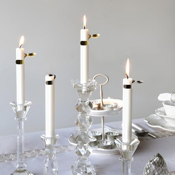 OLEEK (12 Pack Automatic Candle Extinguishers, Candle Snuffer, Automatic Candle Extinguisher, Candle Snuffer, Swedish Candle Snuffer, Automatic Candle Extinguisher, Swedish Candle Snuffer, Candle Set