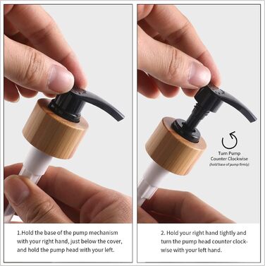 Набір флаконів для шампуню та гелю для душу, 500 мл, 3 шт. (чорний)