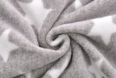 Флатуша плед для собак та котів LeerKing, 100 x 150 см, сірий. Двошаровий, м'який, для дивана, ліжка, авто. Можна прати.