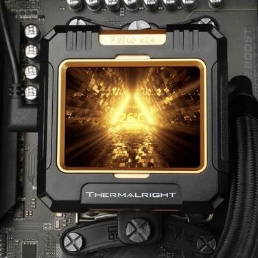 Система водяного охолодження AIO Thermalright Frozen Warframe 360 Black ARGB (Intel/AMD)