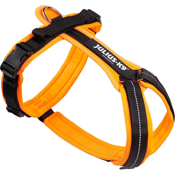 Шлейка для собак Julius-K9 JK9 Sport, розмір XL, помаранчевий колір