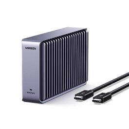 Зовнішній корпус для M.2 NVMe SSD UGREEN 80Gbps, сумісний з Thunderbolt 5/4 та USB4