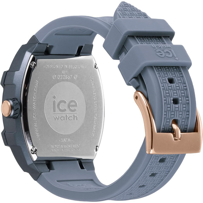 Жіночий годинник Ice-Watch Ice Boliday з силіконовим ремінцем (Small), синій