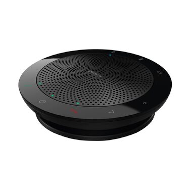 Jabra Speak 510: Портативна Bluetooth колонка для конференцій, чорна. Підключення до ноутбука, смартфона, планшета через USB