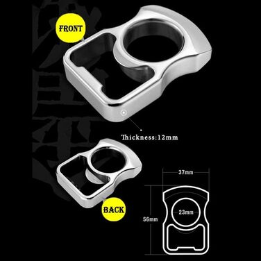 Penixon Voller 304 Stainless Steel EDC Bottle Opener Multitool (Type A)