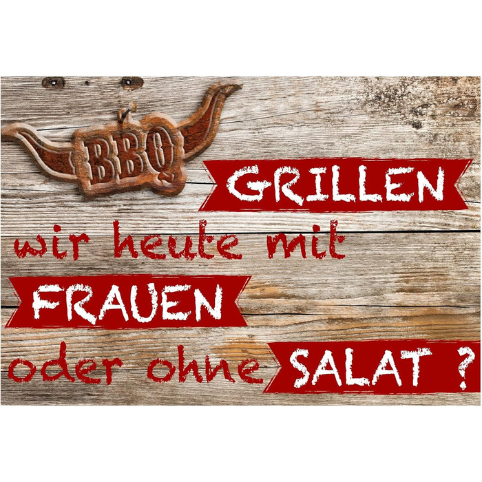LILENO HOME Grill & BBQ Mat 75 x 120 cm (Grilling with Women) - as the perfect protective mat for gas and charcoal grills - Grill mat for family grill evenings