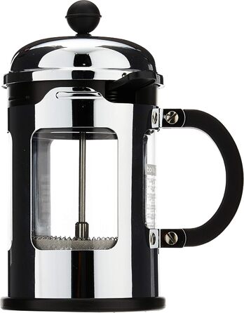 Френч-прес Bodum CHAMBORD, 0.5 л, нержавіюча сталь, захист від проливання, глянцевий
