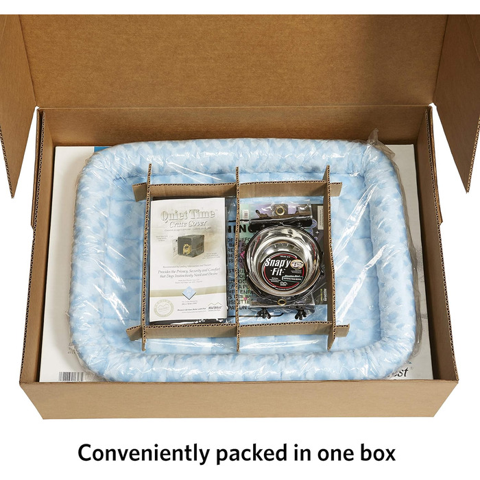 Кія MidWest Homes for Pets iCrate 1522DD-KIT: переносна клітка для собак, блакитна, 62x44x49 см