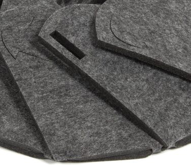 Кігтеточка-корзина для котів, кругла, сіра, Ø 42 см, з подушкою, CanadianCat