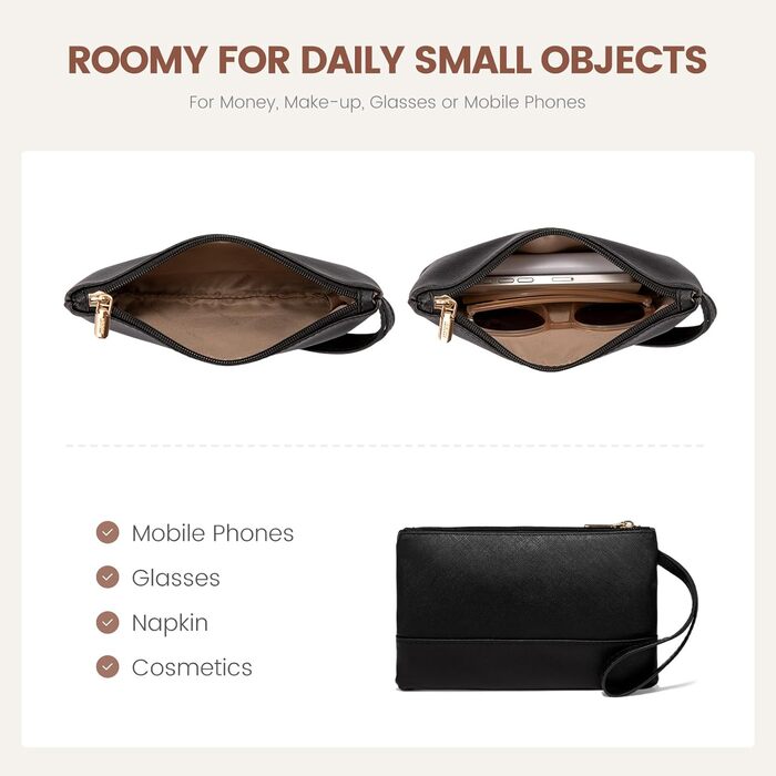 LOVEVOOK Сумка для ноутбука 15.6/17.3 дюйма, жіноча, шкіряна, для роботи/навчання, універсальна, сумка-тоут, шкіряна, чорна