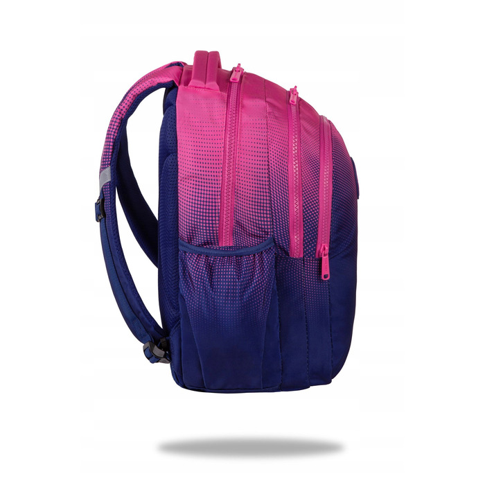 Багатовідсіковий шкільний рюкзак CoolPack, синій/рожевий, 21 л