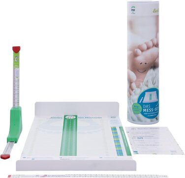 Foot measuring set, measure feet and shoes in centimeters
