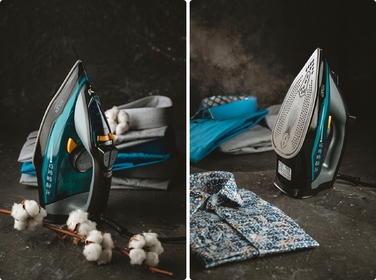 Парова праска з керамічною підошвою Strażak 9в1, 3000 Вт, потужна