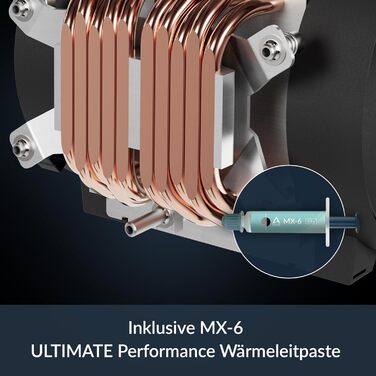 ARCTIC Freezer 4U-SP5: Система охолодження CPU для серверів AMD SP5, LGA6096, 2 x 120 мм вентилятори