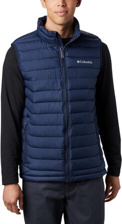 Жилет чоловічий Columbia Powder Lite Vest, пуховик без рукавів, M, Collegiate Navy