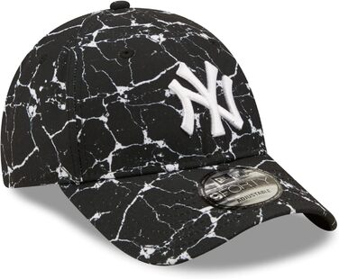 Кепка бейсболка New Era 9Forty Strapback New York Yankees Marble - Оригінал